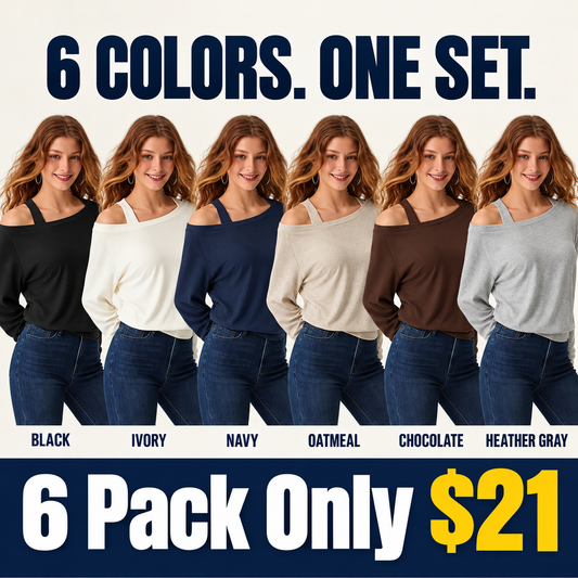 Women's Heat-Tech Multi-Wear Layering Bra Top - Long-Sleeves Minimalist Design